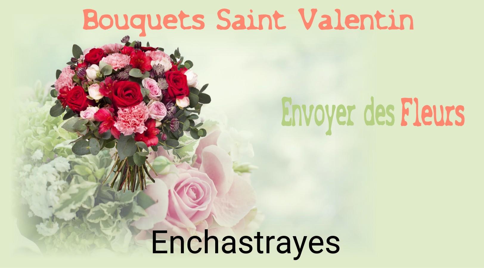 Roses de Saint-Valentin livrées à Enchastrayes